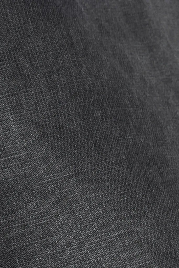 100% Organic Hemp and Recycled PET Blend - Dark Grey Fabric 330gsm