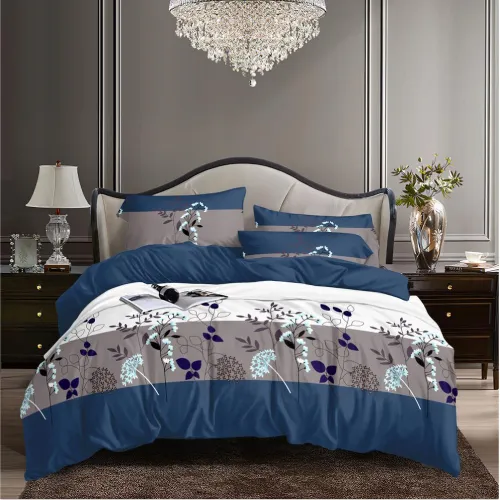 6 Pcs Bedding Set With Duvet Covers, Bedsheet &  Pillow Case