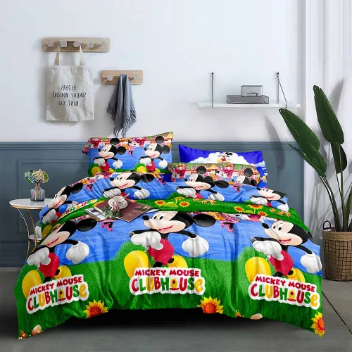 6 Pcs Bedding Set With Duvet Covers, Bedsheet &  Pillow Case