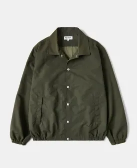 60/40 Water-Repellent Coach Jacket - Olive