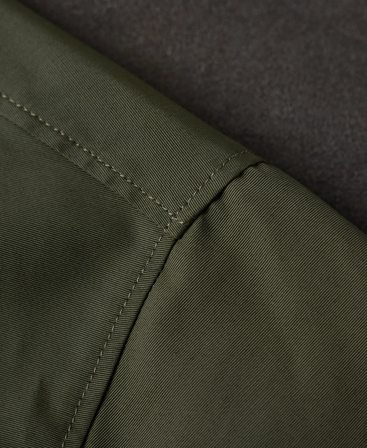 60/40 Water-Repellent Coach Jacket - Olive