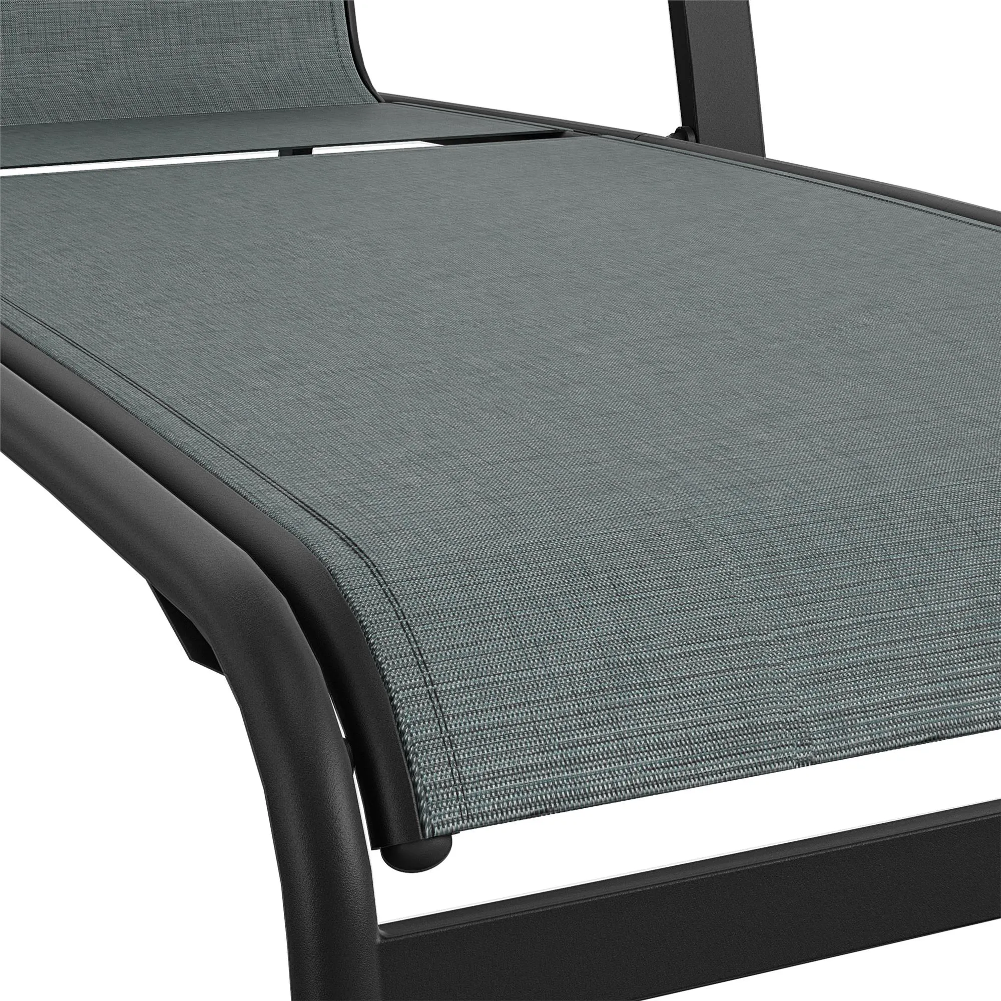 Adjustable Aluminum Chaise Lounge Chair