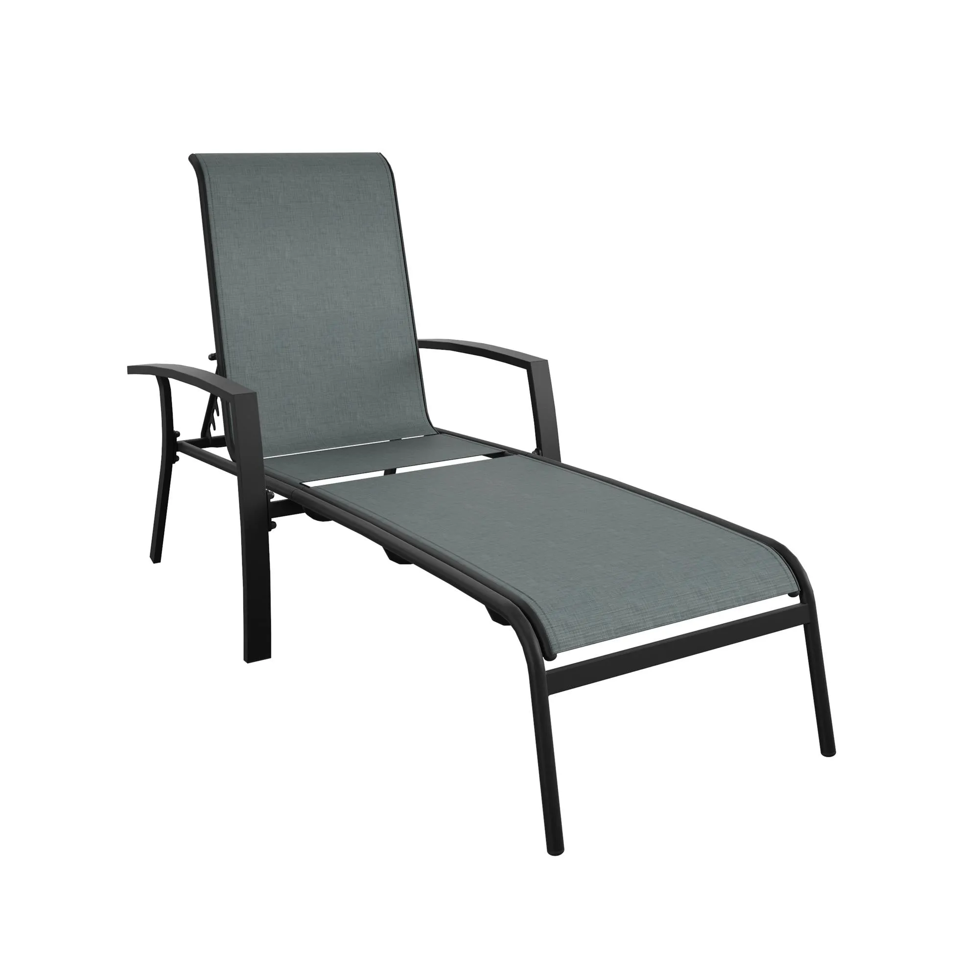 Adjustable Aluminum Chaise Lounge Chair