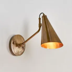 Adjustable Conical Antique Wall Light | Assorted Finish