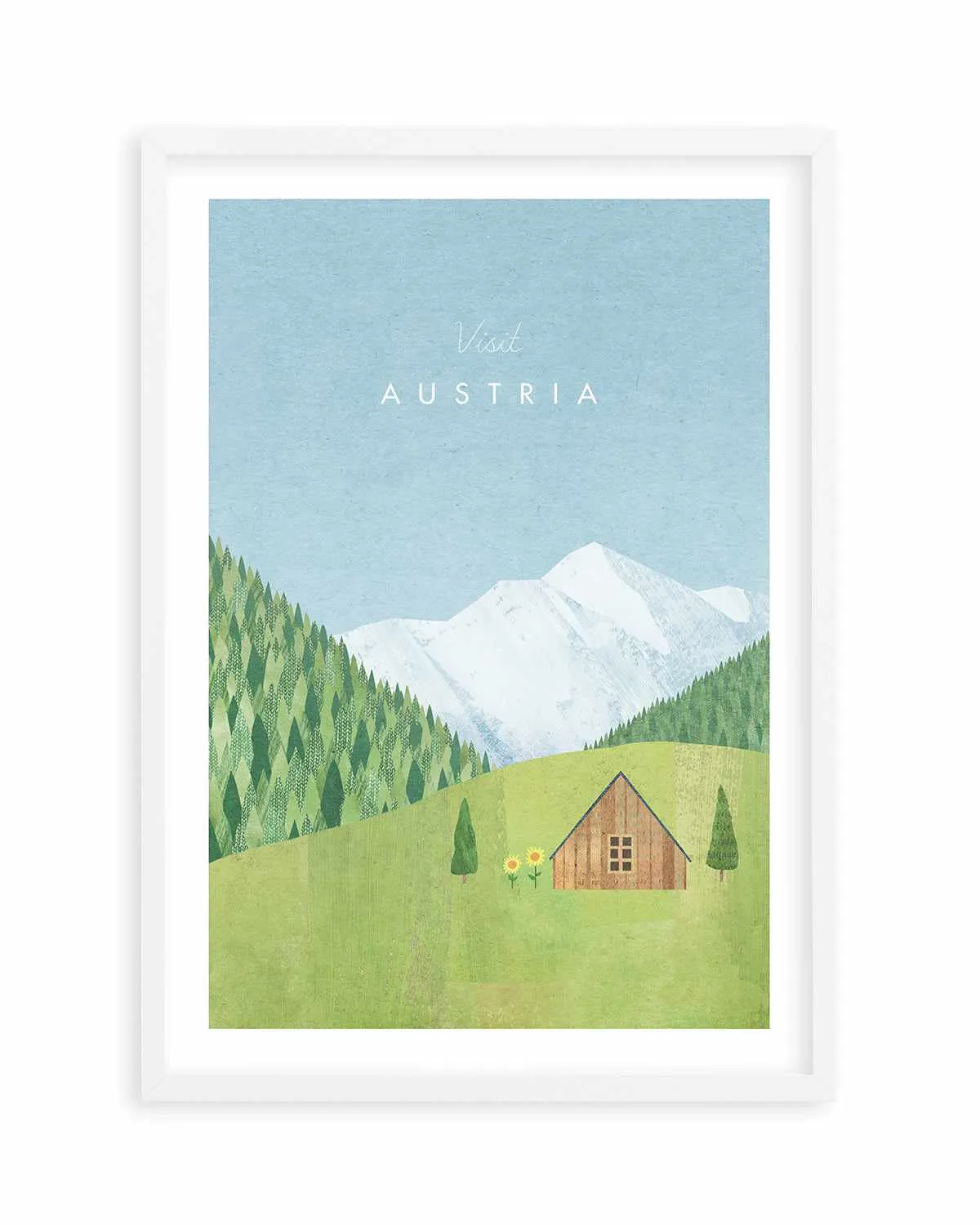 Austria by Henry Rivers Art Print