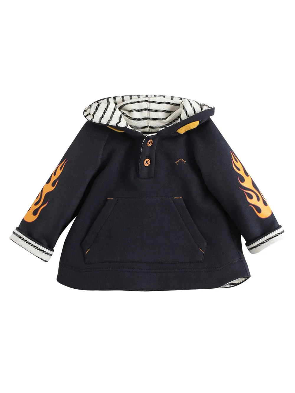 Baby Black Flame Sweatshirt