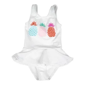 Banz 1pc Swimsuit w/ frills - Pineapple