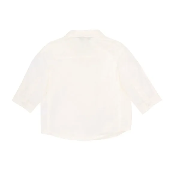 Bebe Charlie L/S Shirt in Ivory YW18-965