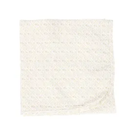 BEBE JOLEE BEIGE FLORAL WRAP BLANKET [FINAL SALE]