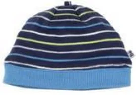 Bebe Rocket Beanie with Band in Rocket Stripe