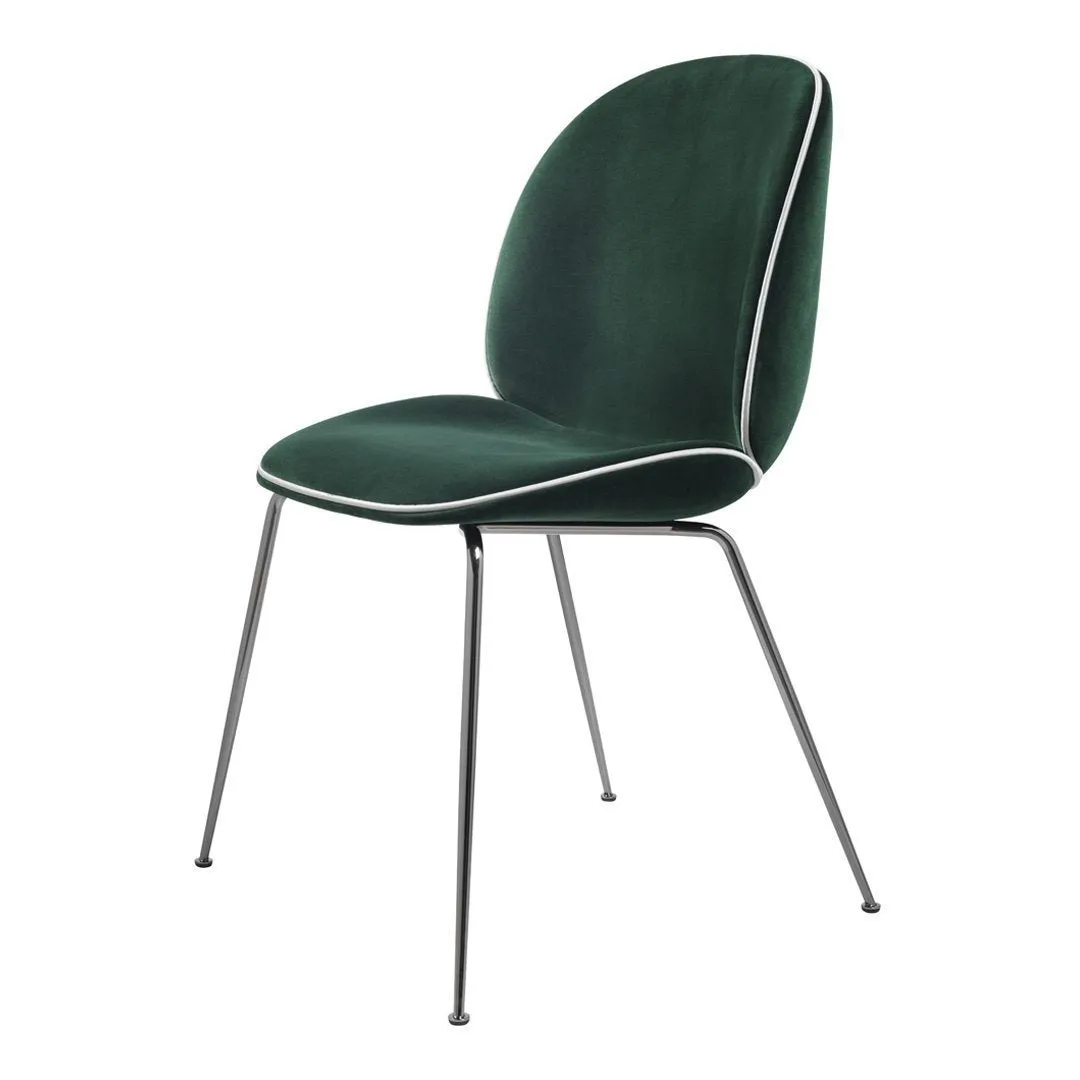 Beetle Dining Chair - Conic Base - Fully Upholstered