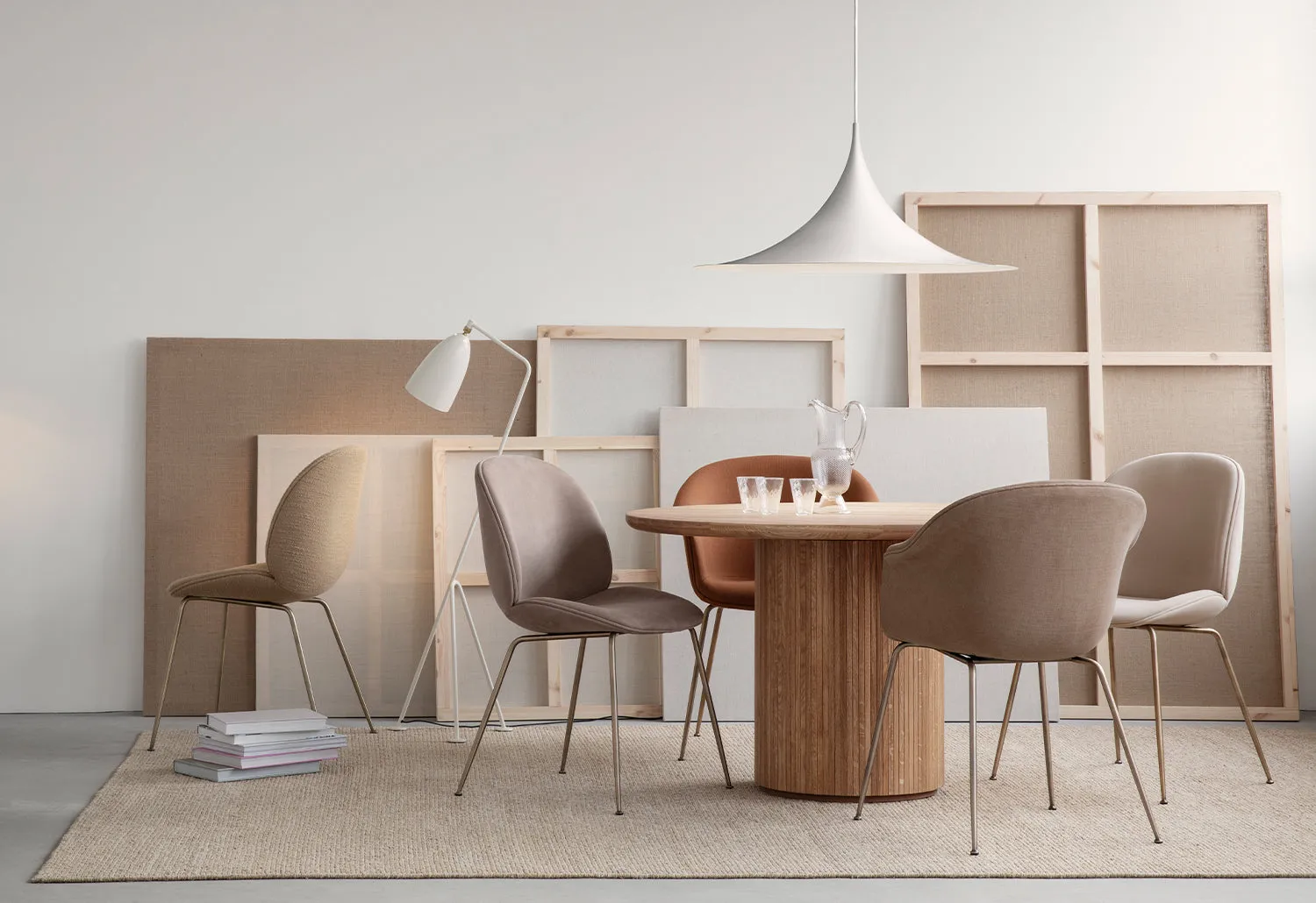 Beetle Dining Chair | Conic Base