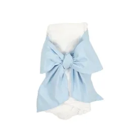 Bow Swaddle Buckhead Blue