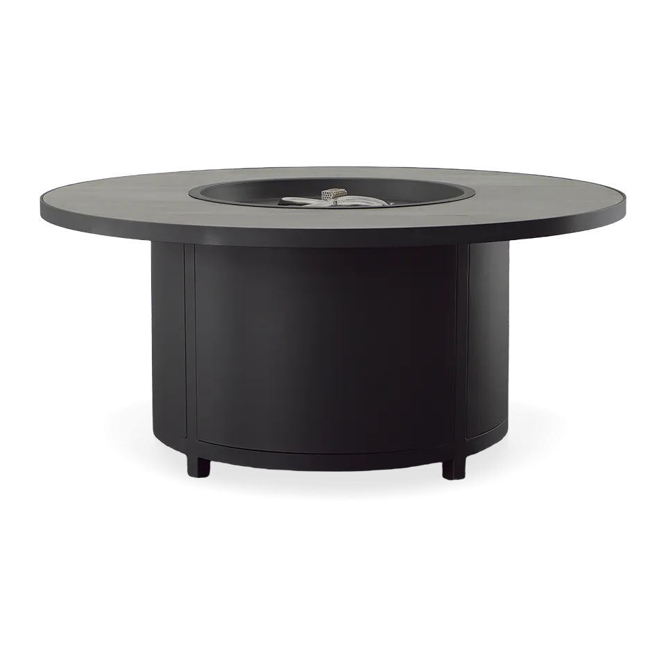 CAPRI 54" ROUND CHAT HEIGHT FIRE TABLE