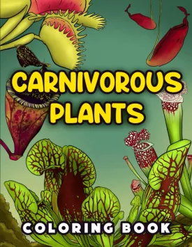 Carnivorous Plants Coloring Book