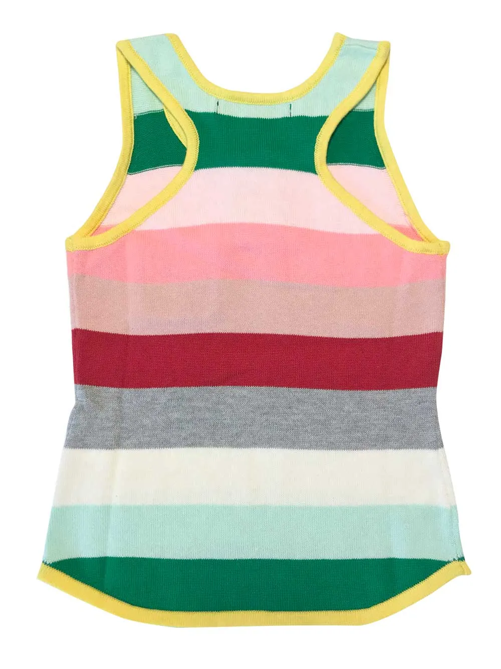 Color Block Sriped Tank Top