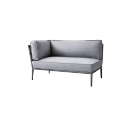 Conic 2-seater sofa, right module