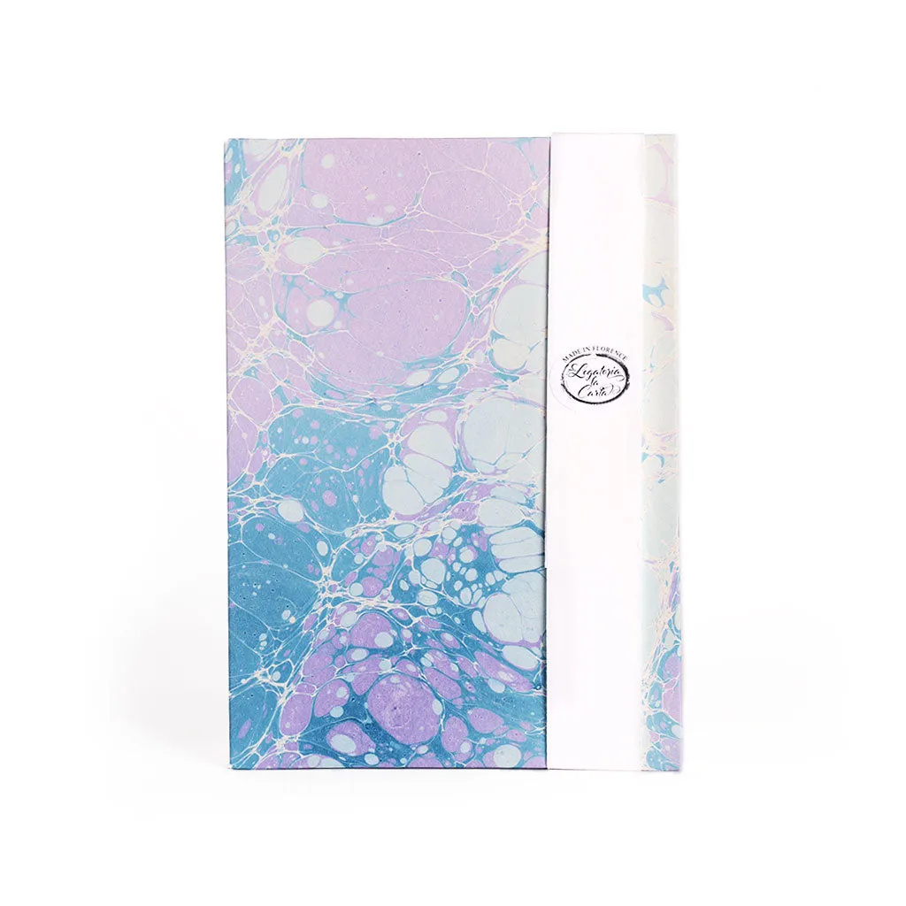 Coptic Marbled Paper Notebooks