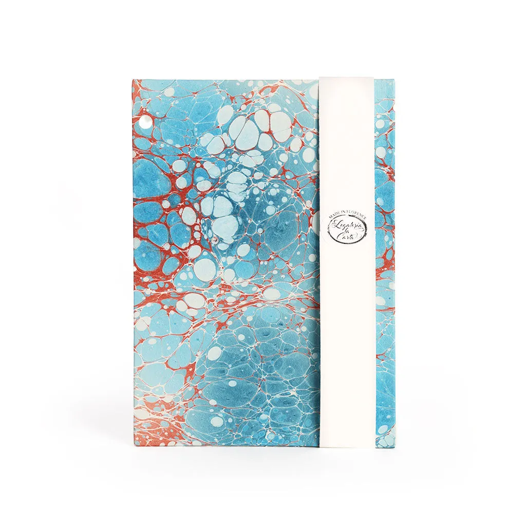 Coptic Marbled Paper Notebooks