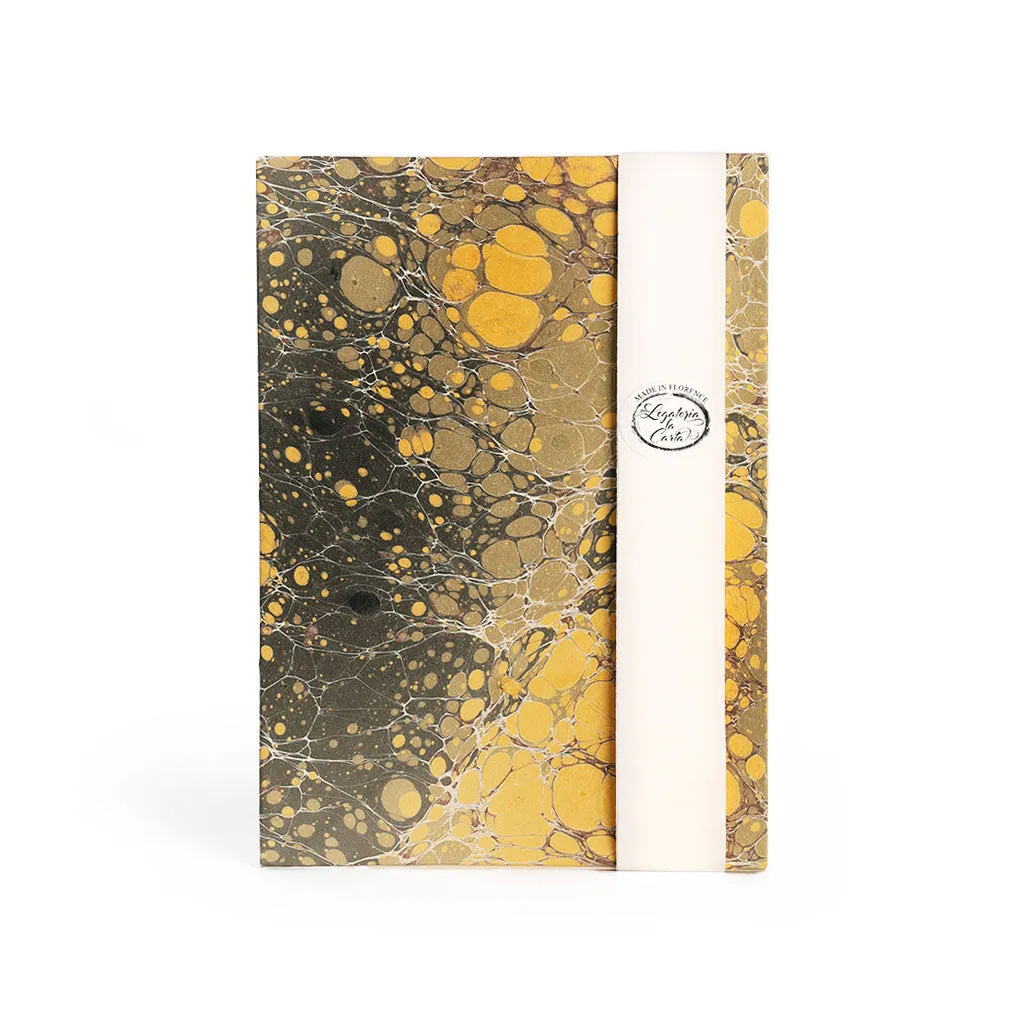 Coptic Marbled Paper Notebooks