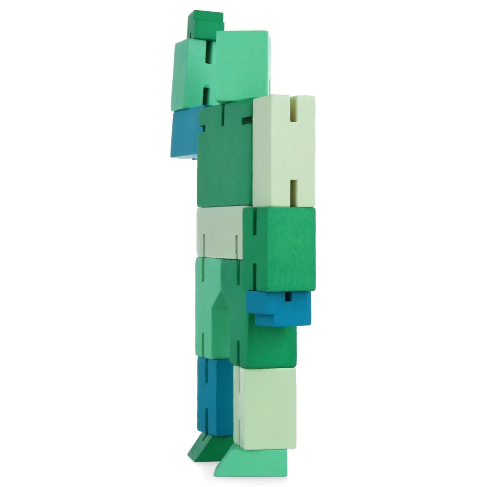 Cubebot - Small - Green Multi