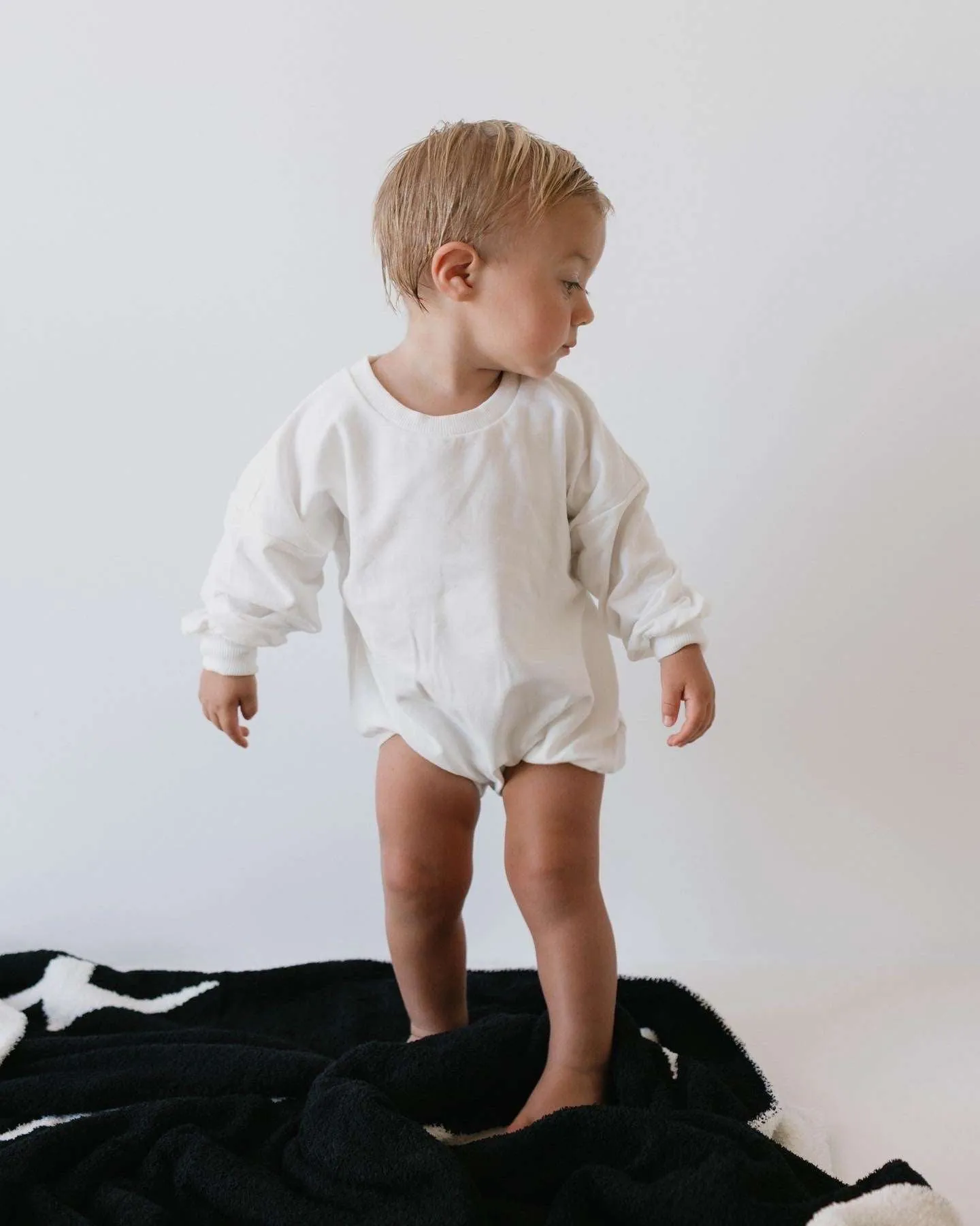 Dove | Sweatshirt Romper