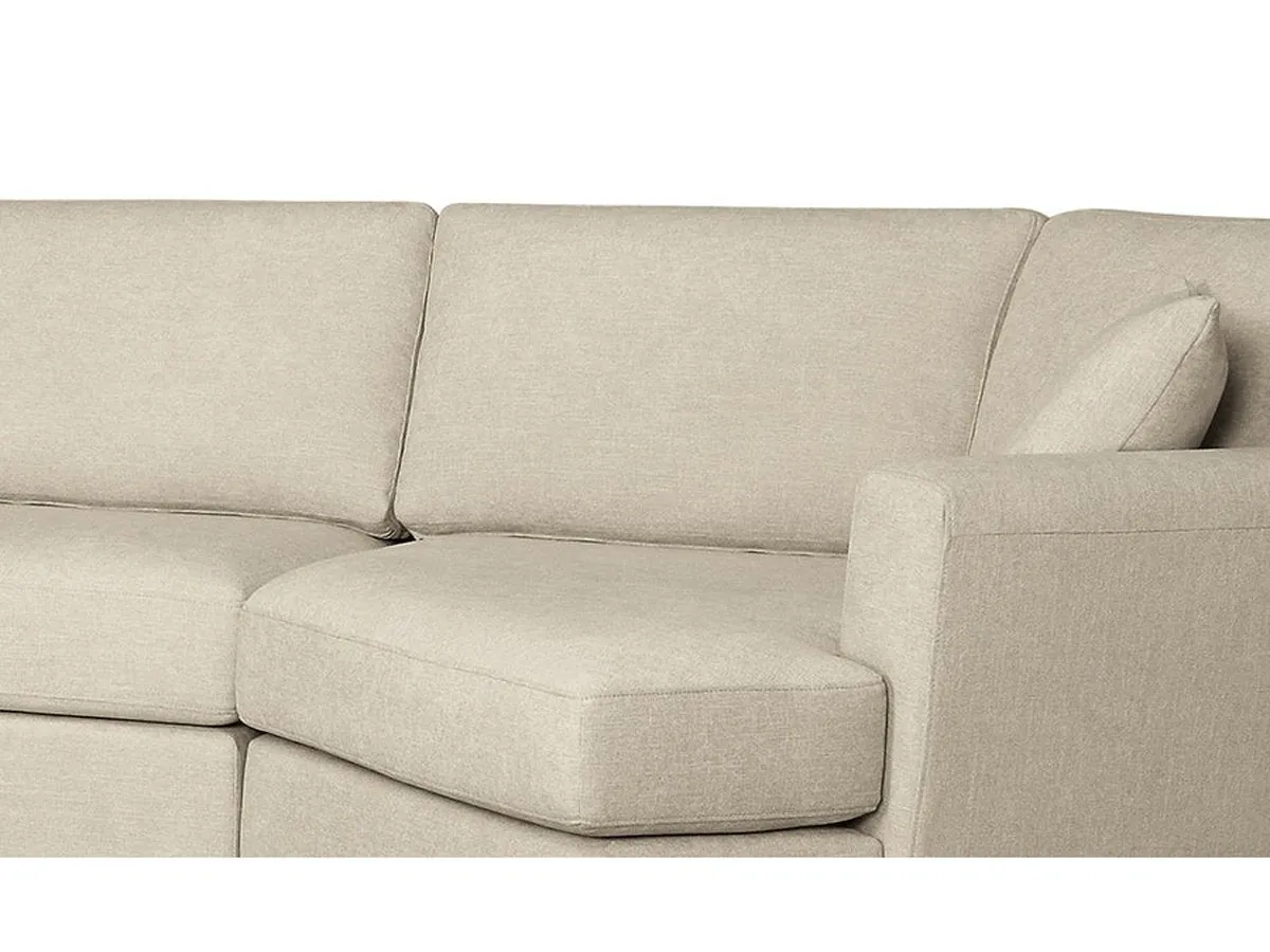 Elliot Fabric Cuddler Sectional