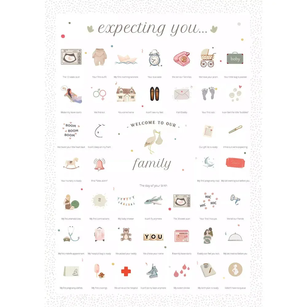 'Expecting You' Pregnancy Print Set