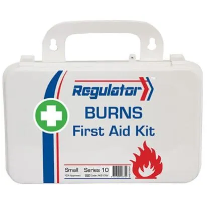 First Aid Kit for Burns - 10 People, 26 PCS, Weatherproof Case