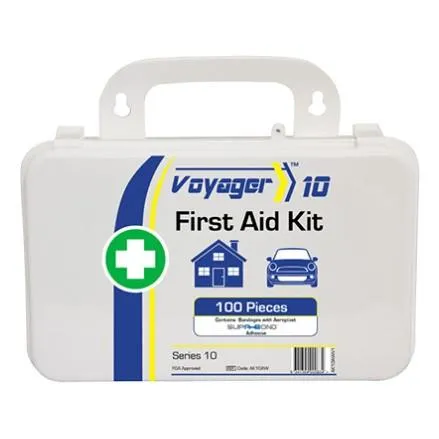 First Aid Kit for Wounds and Burns - 10 People, 72 PCS, Various Cases