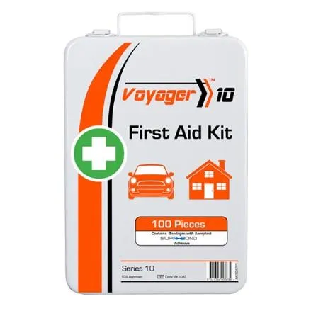 First Aid Kit for Wounds and Burns - 10 People, 72 PCS, Various Cases