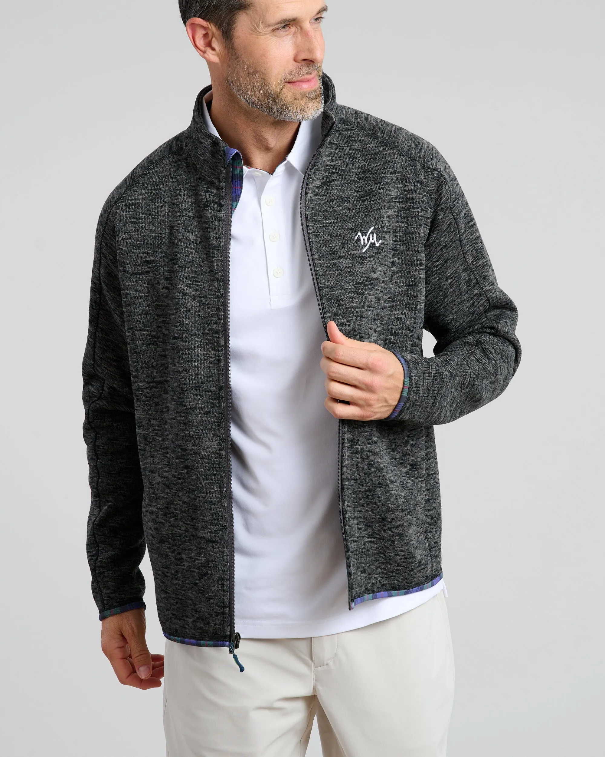 Flop Shot Men's Full Zip Jacket