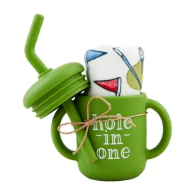 GOLF BIB AND CUP SET