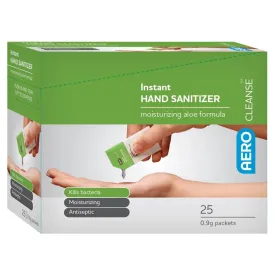 Hand Sanitizer in 0.9 Gram Packets - First Aid Kit Refills (PK 900 Packets)