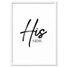 His Side - Art Print