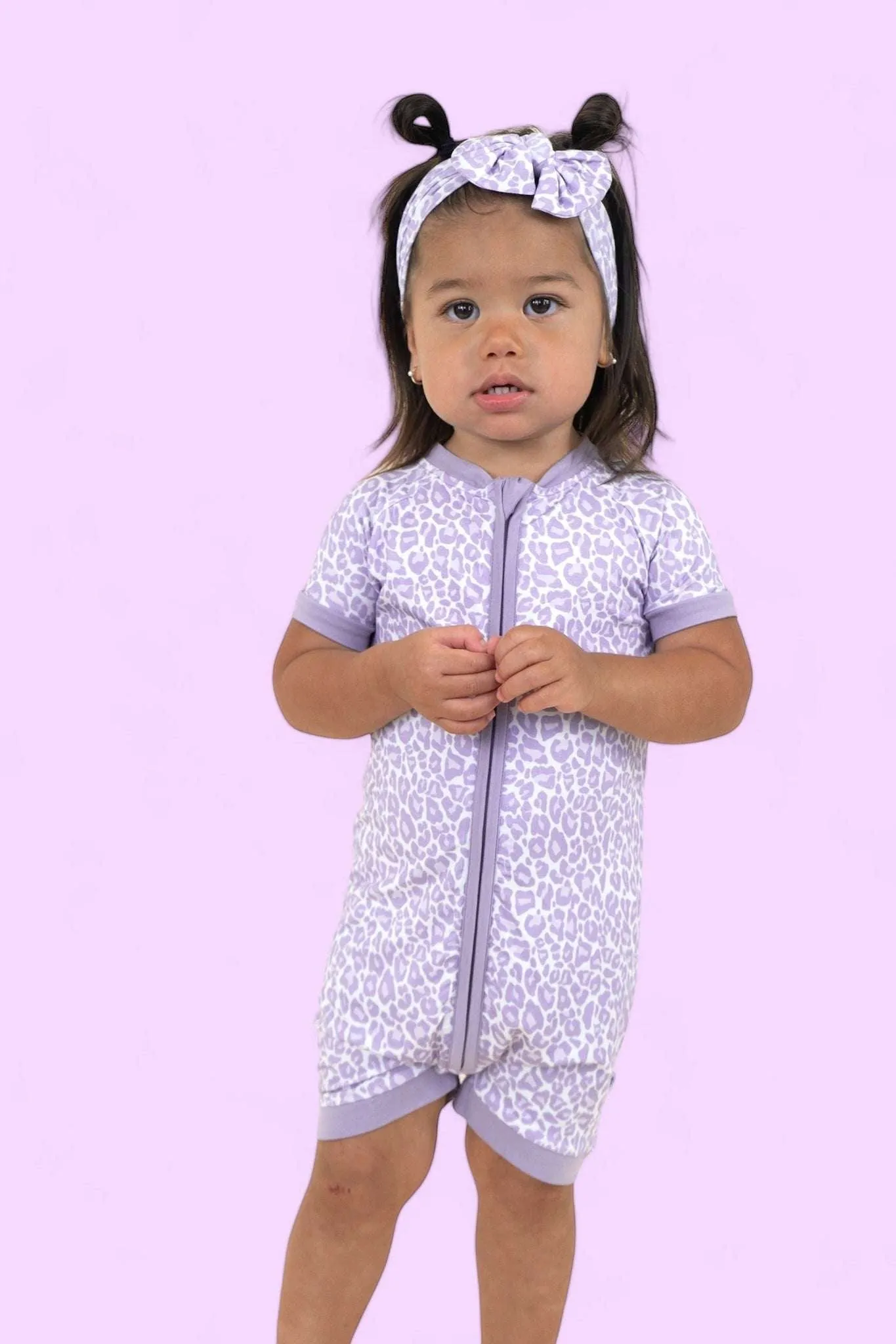 Lavender Leopard Dream Shortie