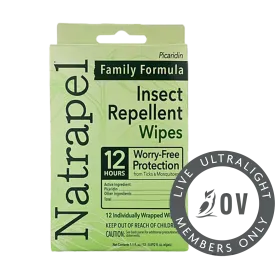 Natrapel Insect Repellent Wipes (with Picaridin)