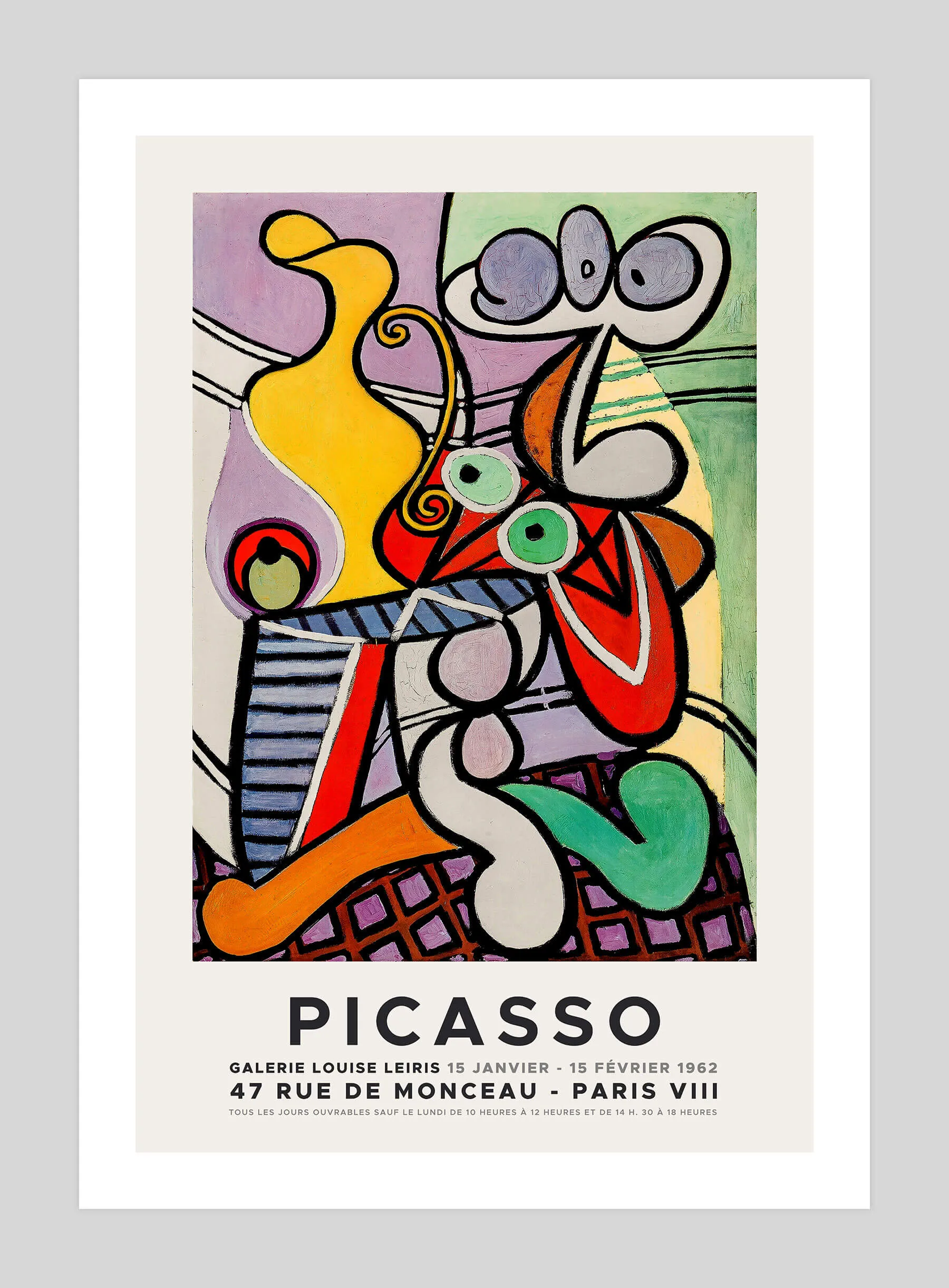 Picasso Exhibition Poster