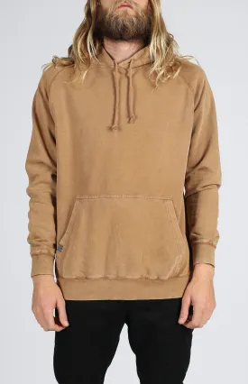 Unisex Vintage Wash Pullover Hood | Camel