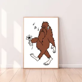 Wall Art Big Foot